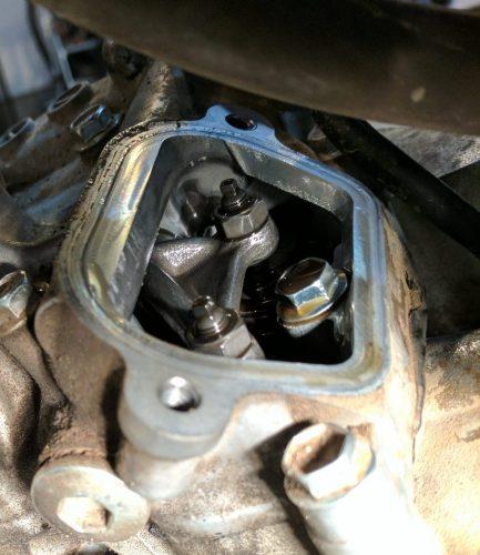 adjusting motorcycle valves