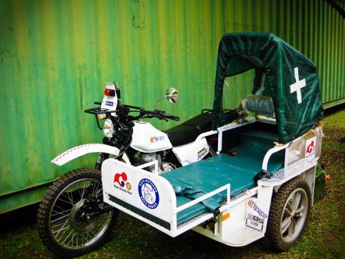 motorcycle ambulance Tanzania