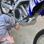 Yamaha WR250R Skid Plate Installation