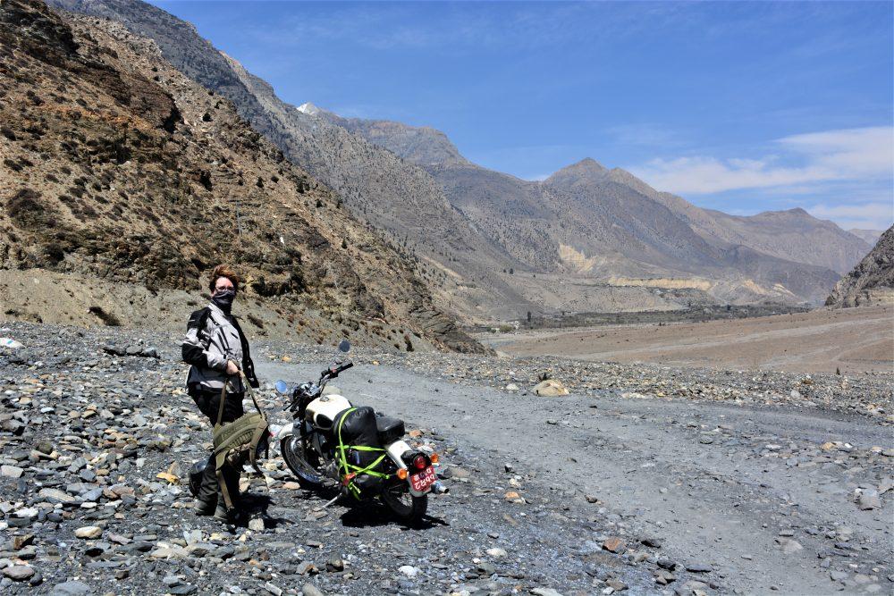 motorcycling in Nepal