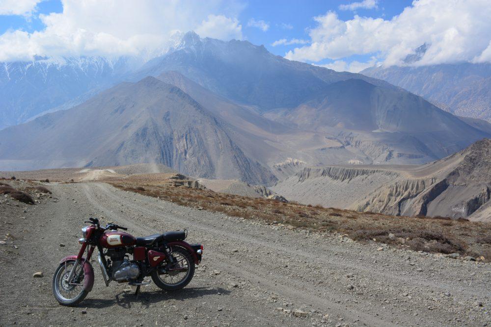 motorcycling in Nepal