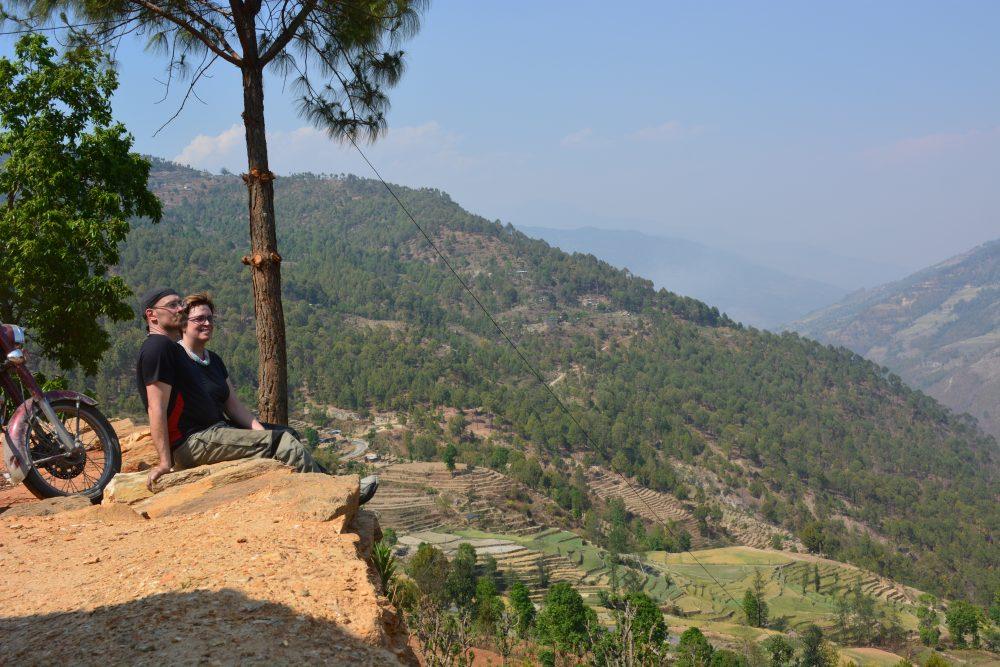 motorcycling in Nepal