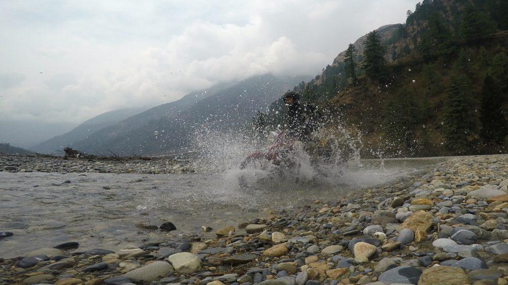 motorcycling in Nepal