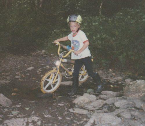 Girl on a Bike