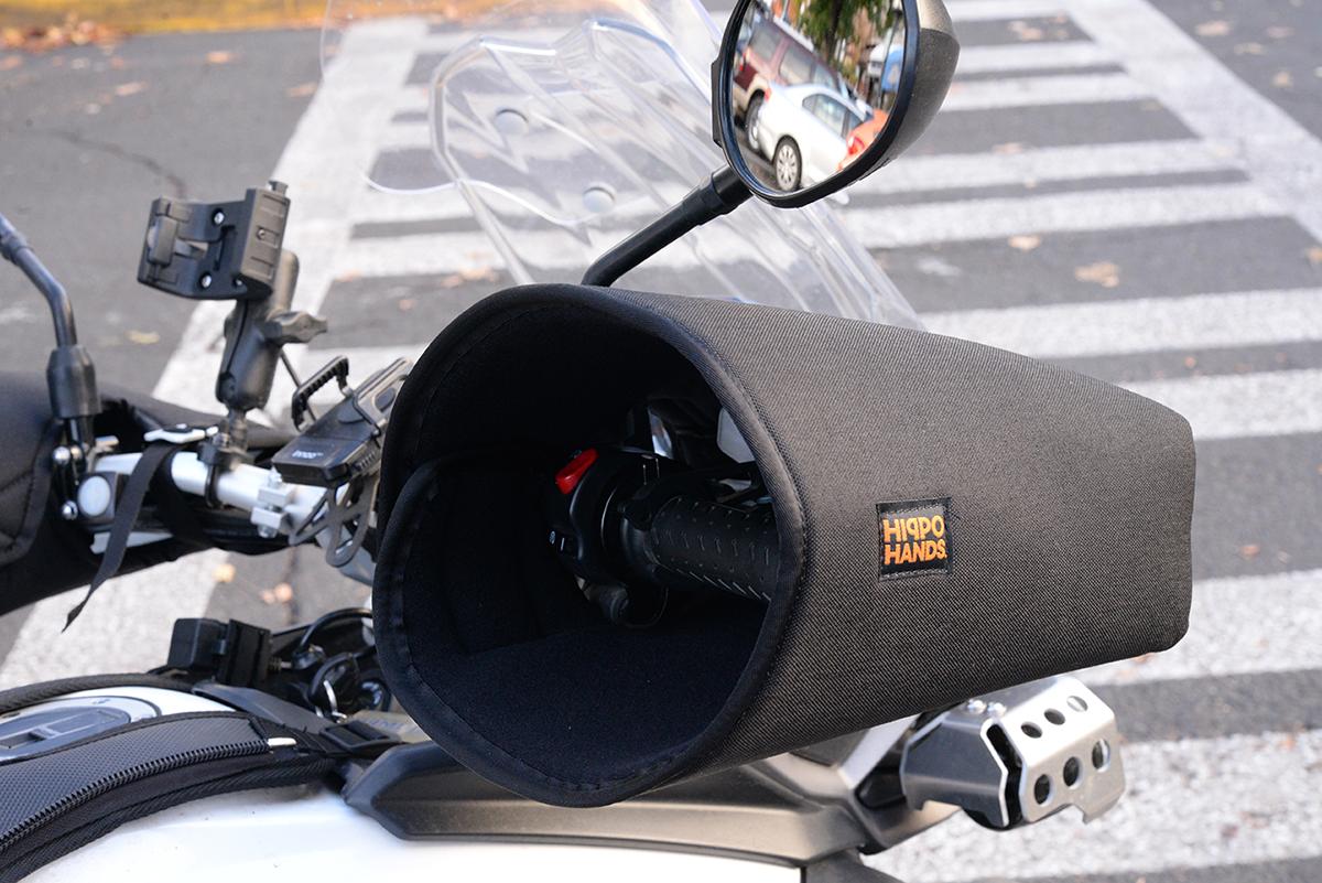 motorcycle cold weather handlebar covers