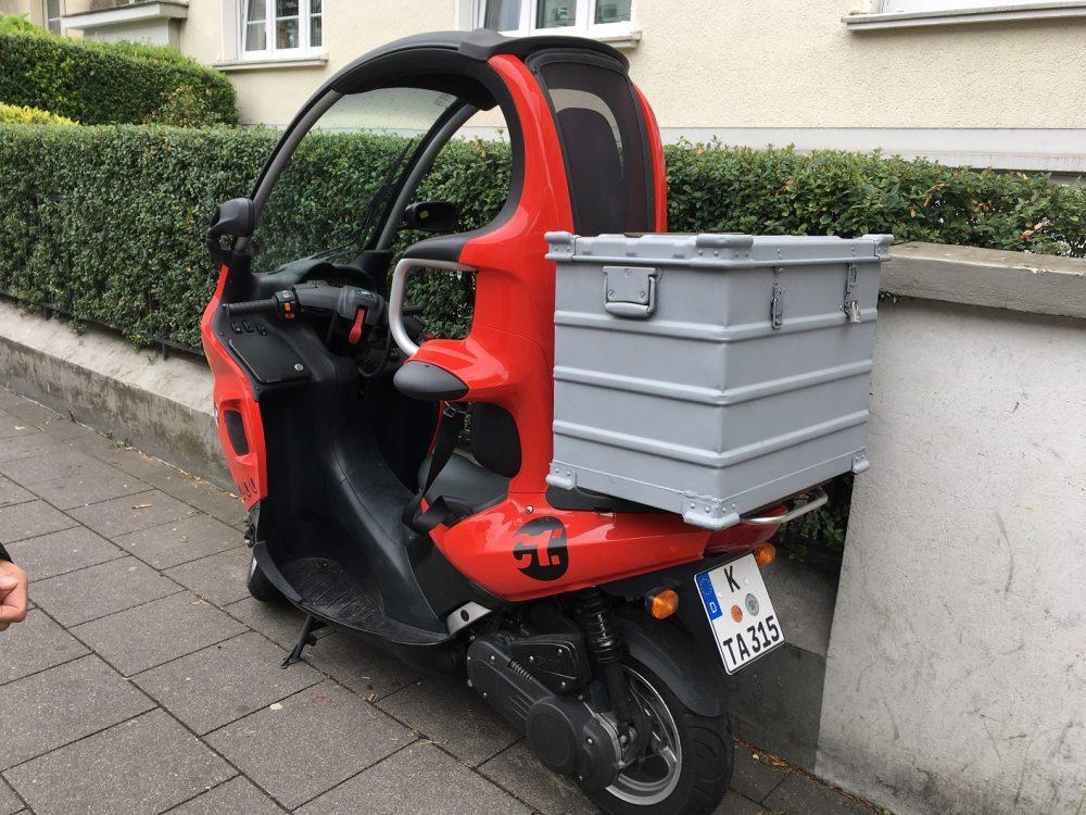 grocery shopping bike