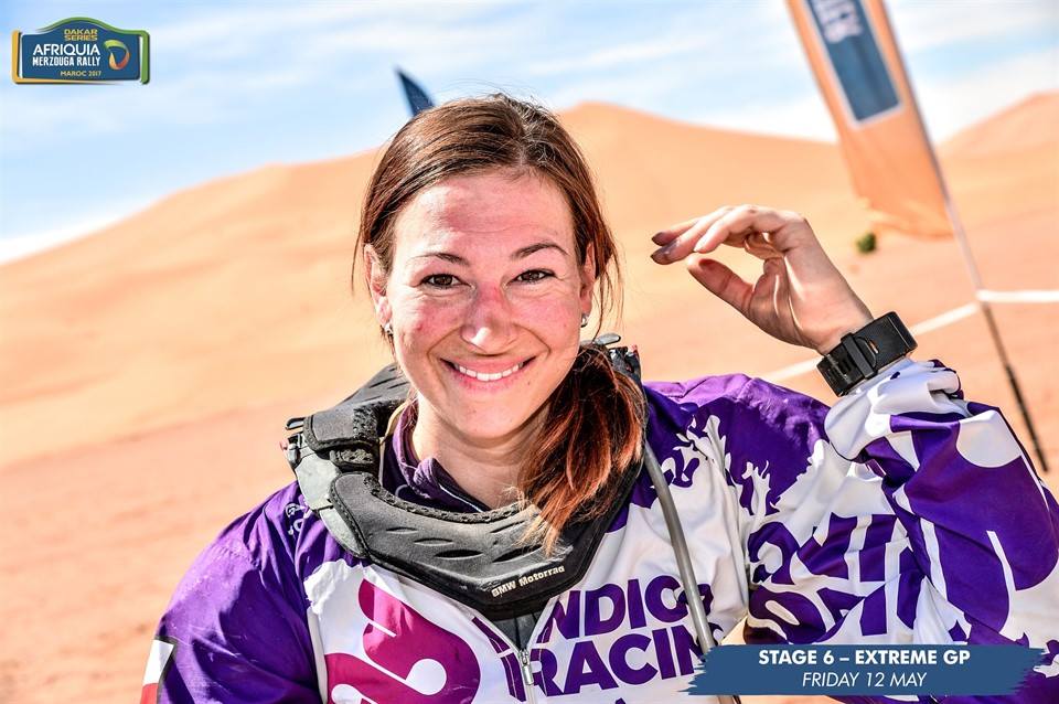 female Dakar rider