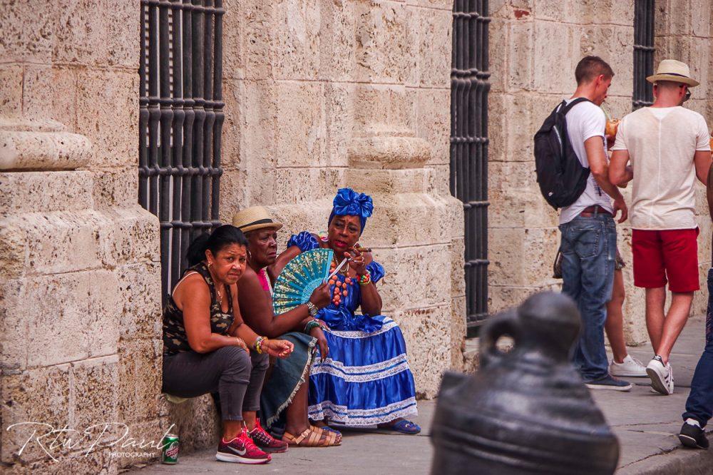 riding motorcycles in Cuba