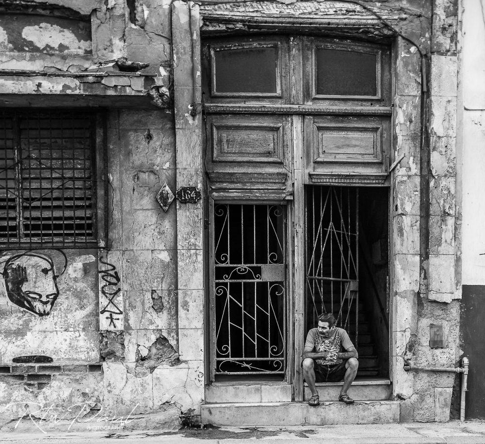 riding motorcycles in Cuba