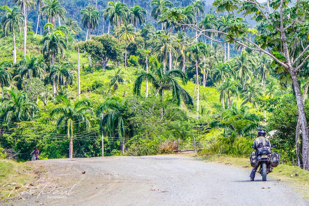 riding motorcycles in Cuba