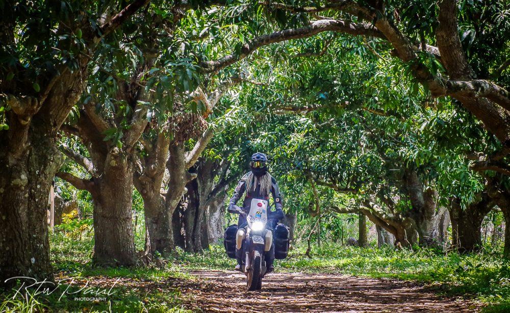 Off road motorcycle riding