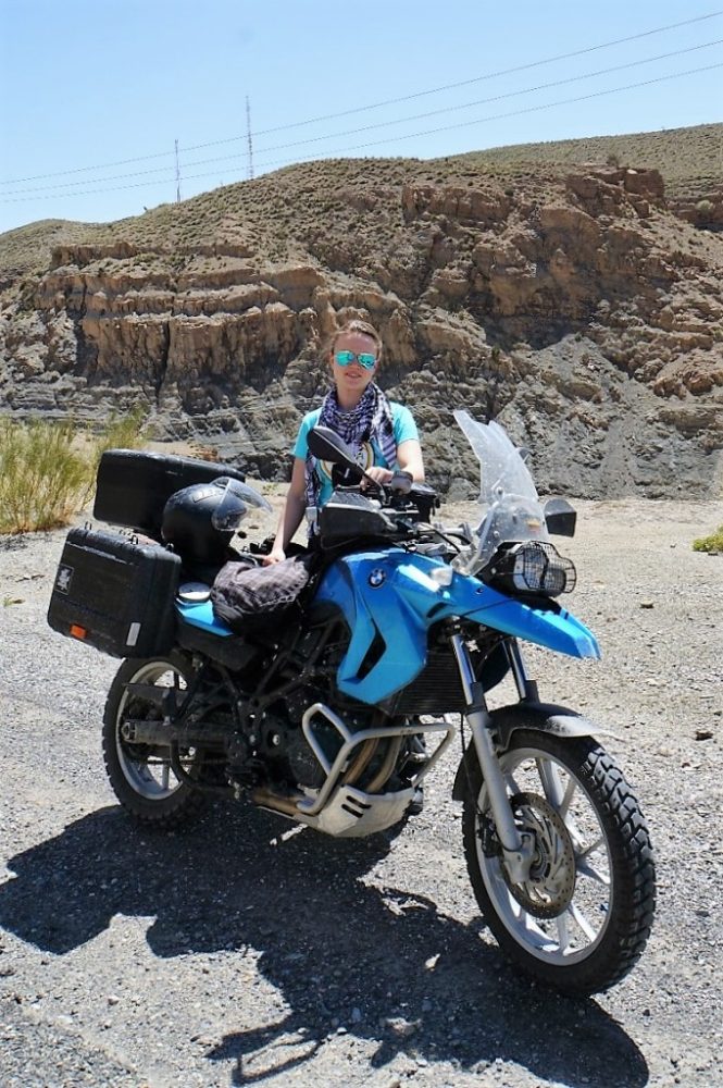 riding F650GS around the world 