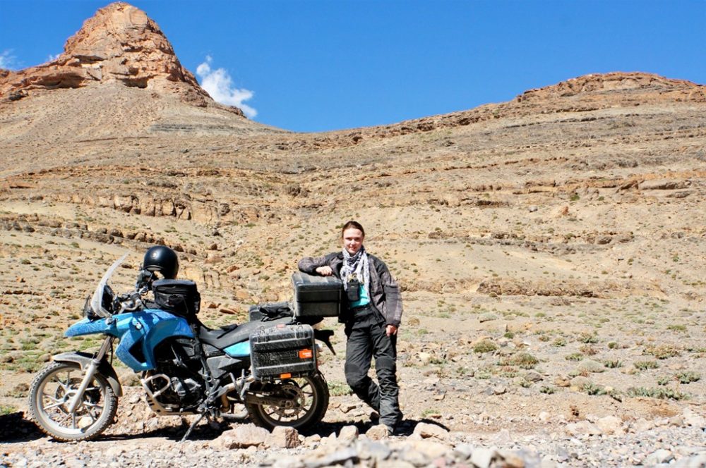 riding F650GS around the world 