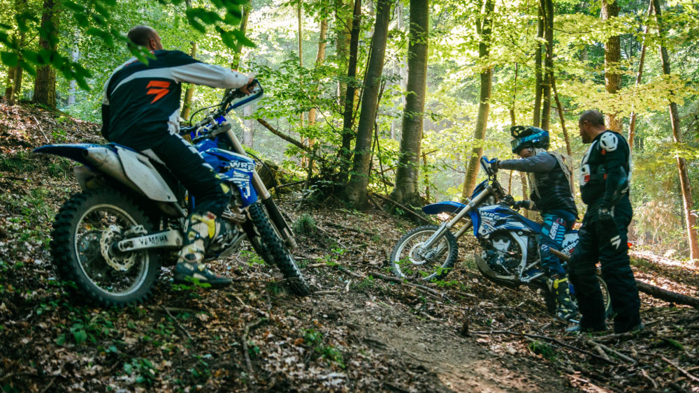 enduro riding in Romania